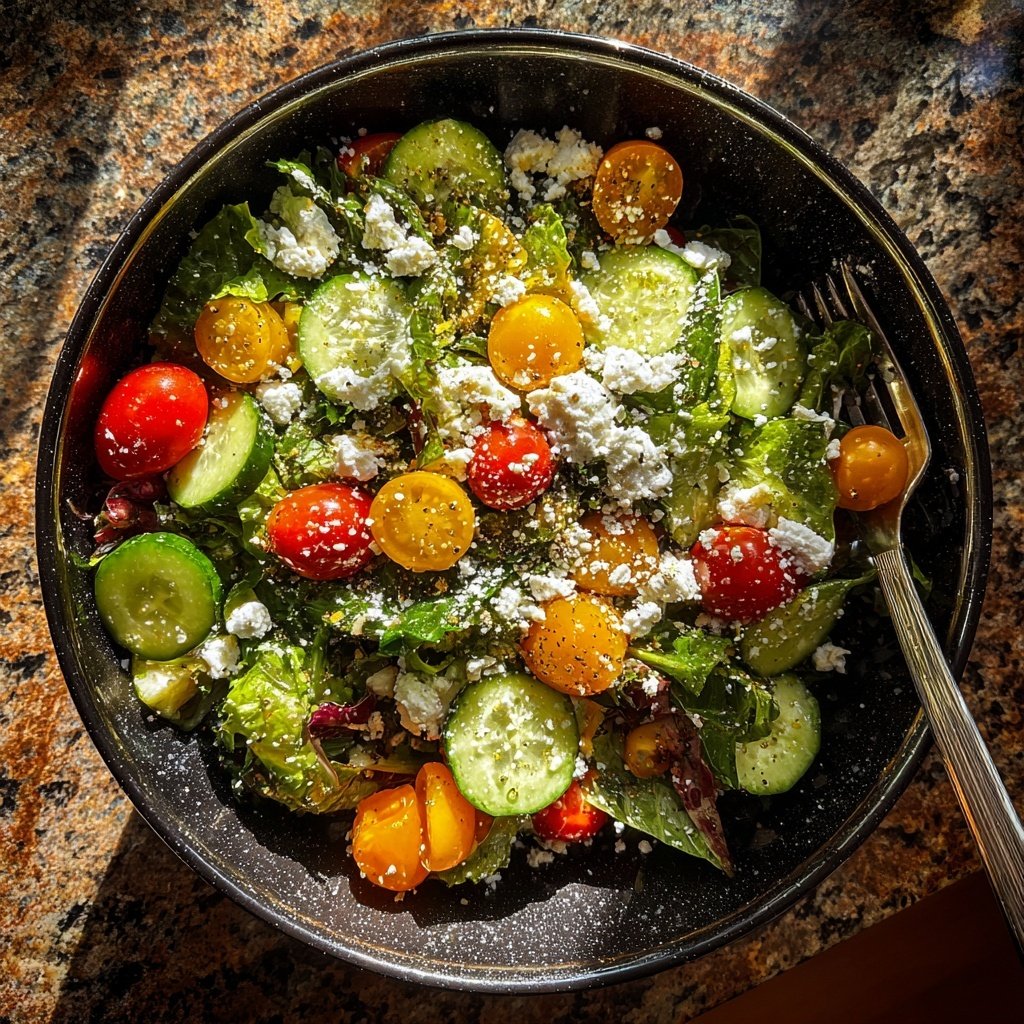 Spring Green Tossed Salad