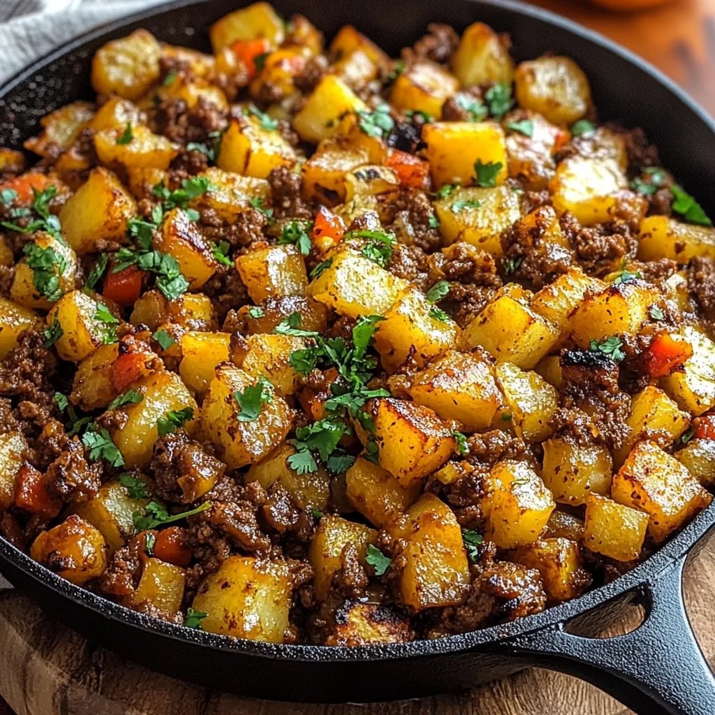 Mexican Ground Beef and Potato Skillet: An Incredible Ultimate Recipe
