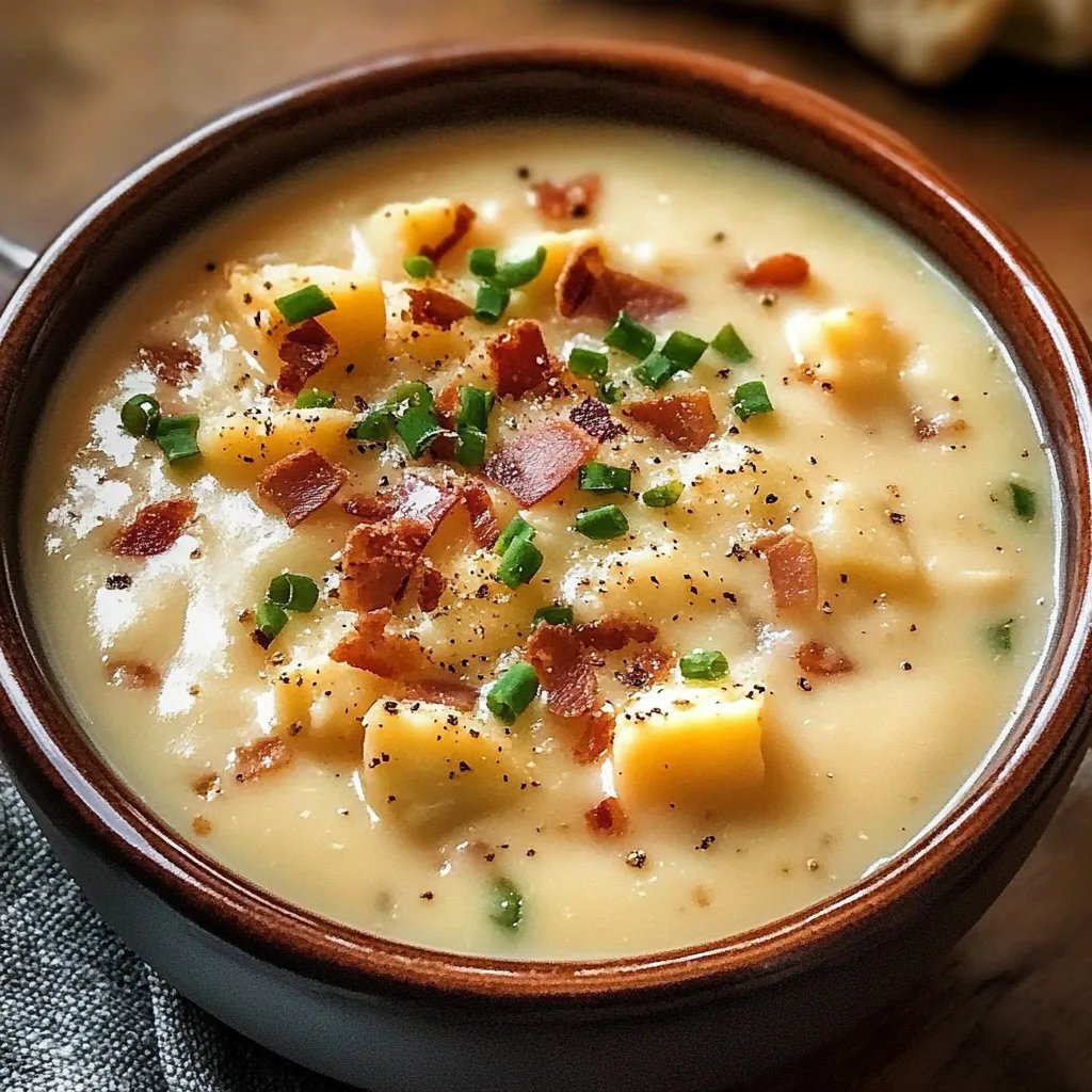 Comforting Loaded Baked Potato Soup