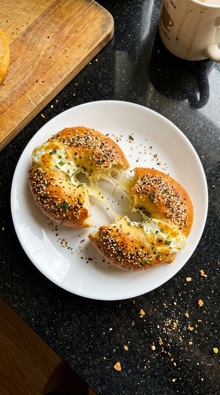 Protein-Charged Bagels Delight