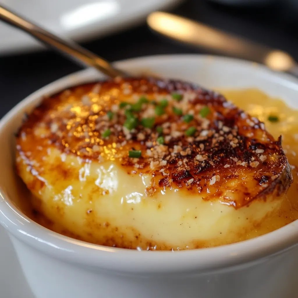 Japanese Sweet Potato Crème Brûlée