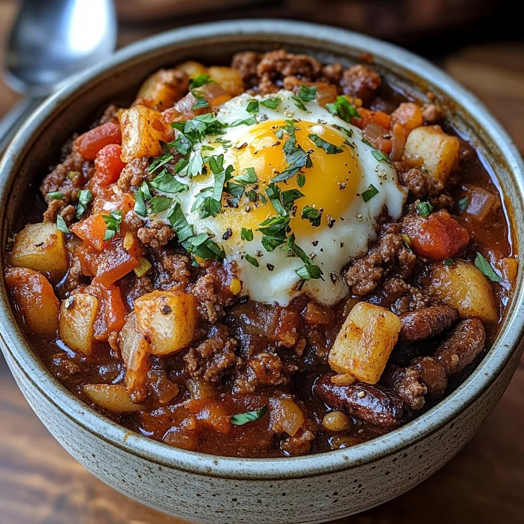 Bacon & Sausage Breakfast Chili: An Amazing Ultimate Recipe