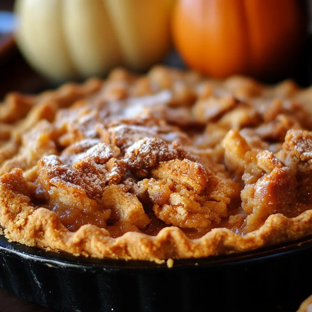 Pumpkin Pie Crisp
