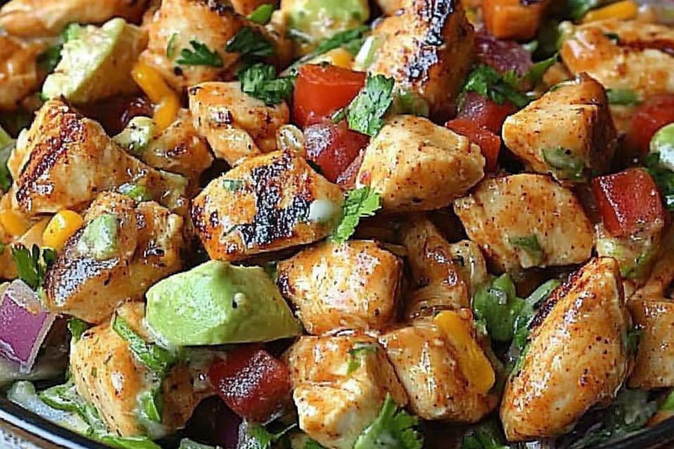 Tex-Mex Chopped Chicken Salad: An Amazing Ultimate Recipe