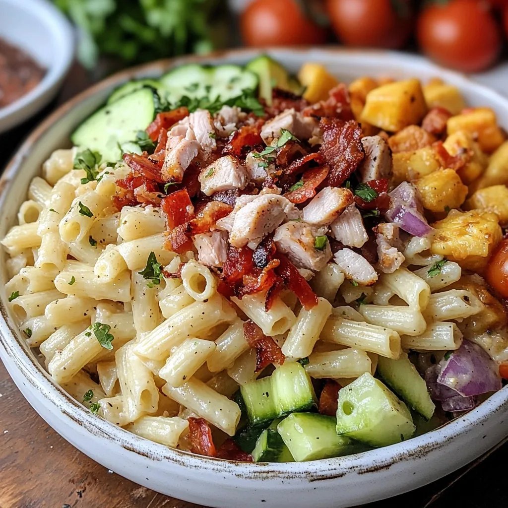 Chicken Bacon Ranch Pasta Salad: An Incredible Ultimate Recipe
