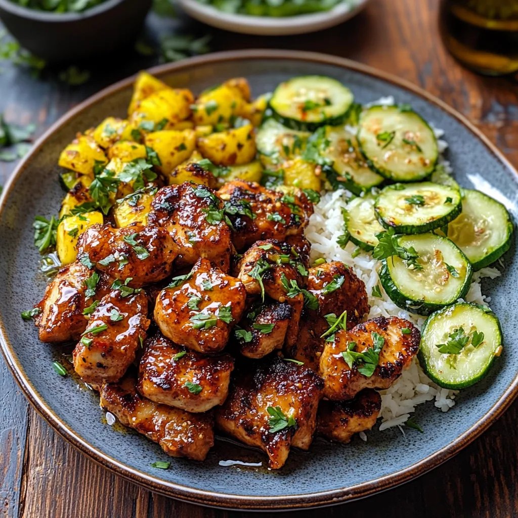 Sheet Pan Hot Honey Garlic Chicken & Zucchini: An Amazing Ultimate Recipe
