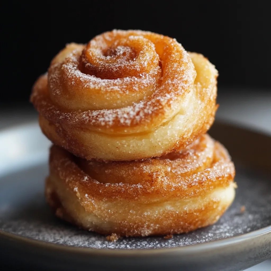 Flaky Gluten Free Cinnamon Cruffins
