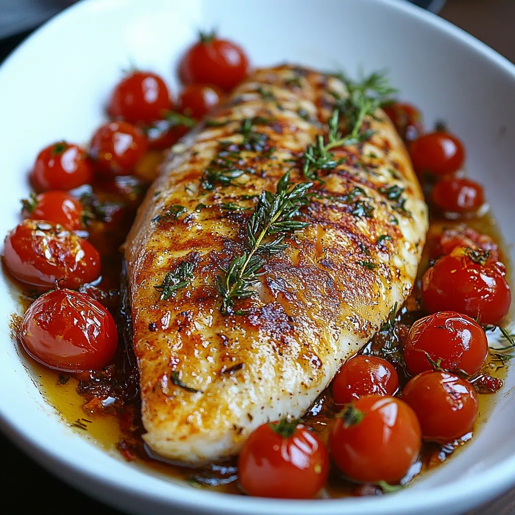 Baked Fish with Cherry Tomatoes: An Incredible Ultimate Recipe