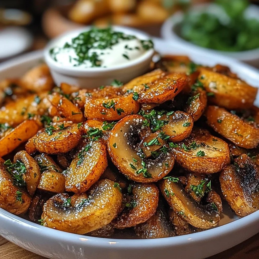 <p>Fried Sliced Mushrooms with Ranch: An Incredible Ultimate Recipe</p>