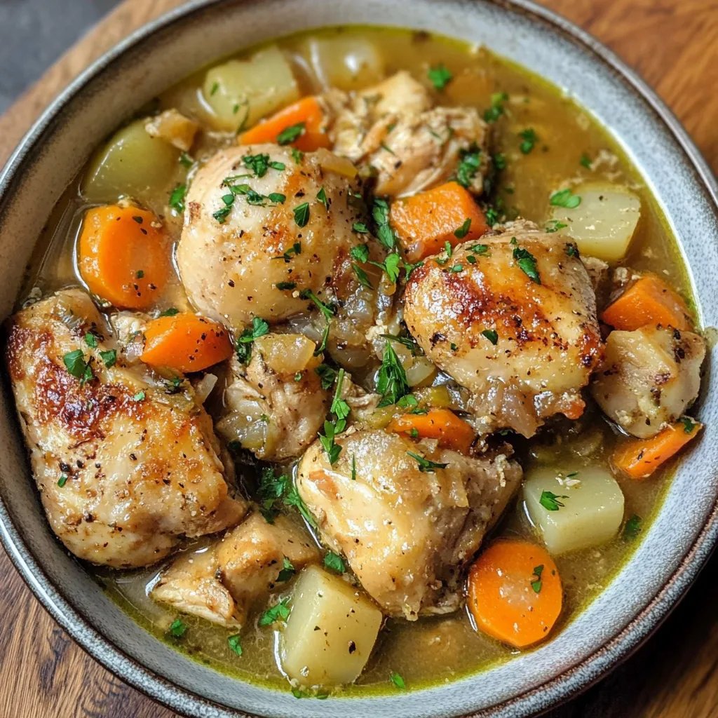 Slow Cooker Chicken Stew