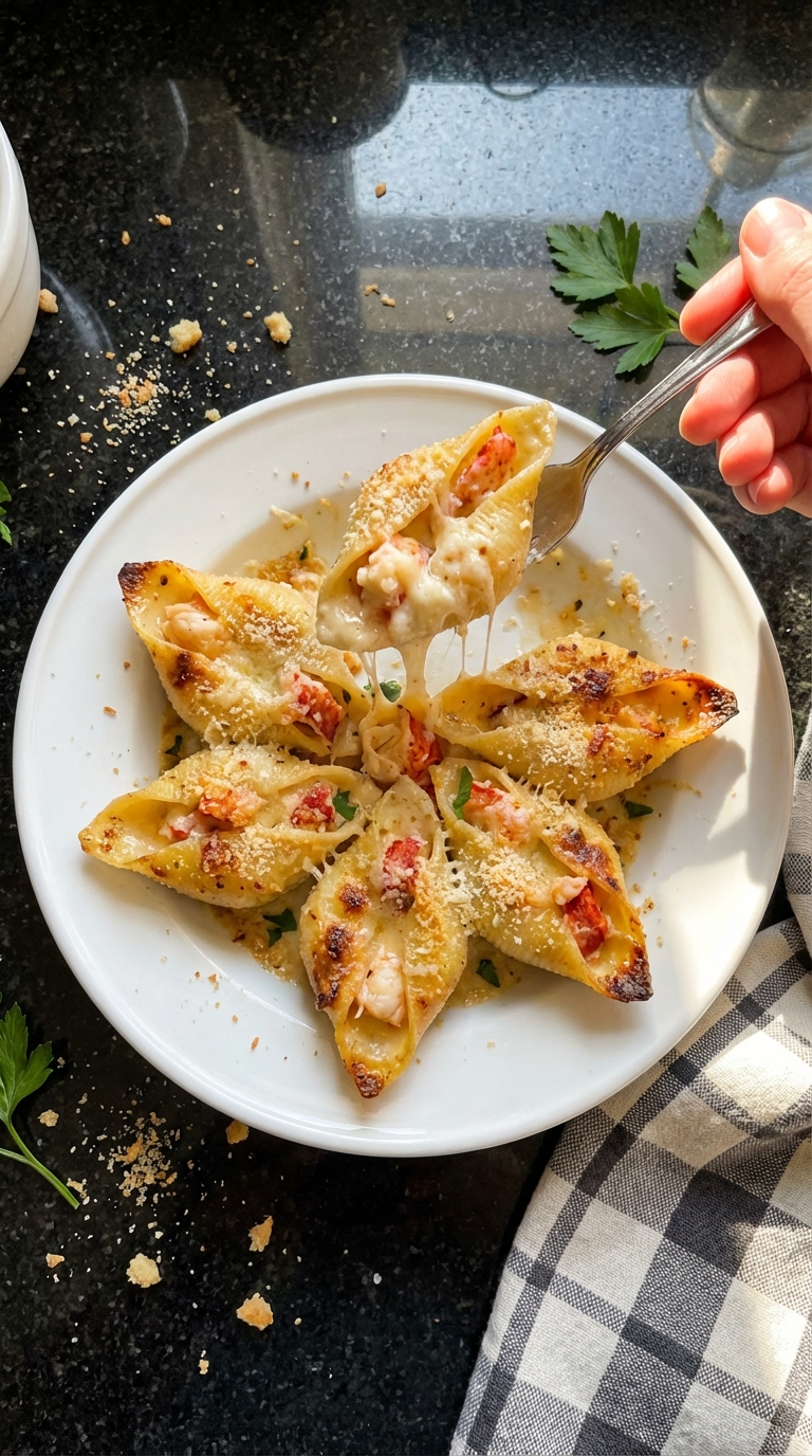 Lobster-stuffed Shells Delight