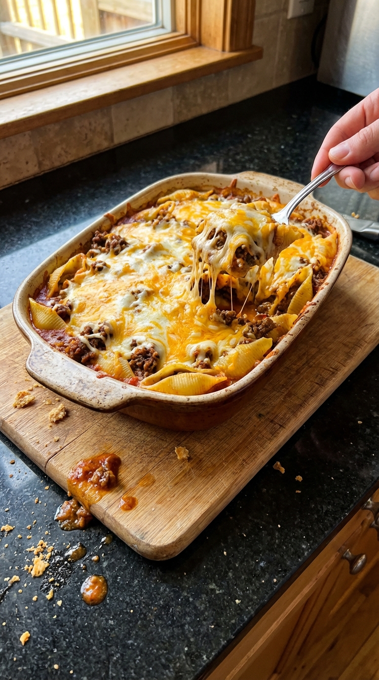 Hearty Taco Pasta Lasagna