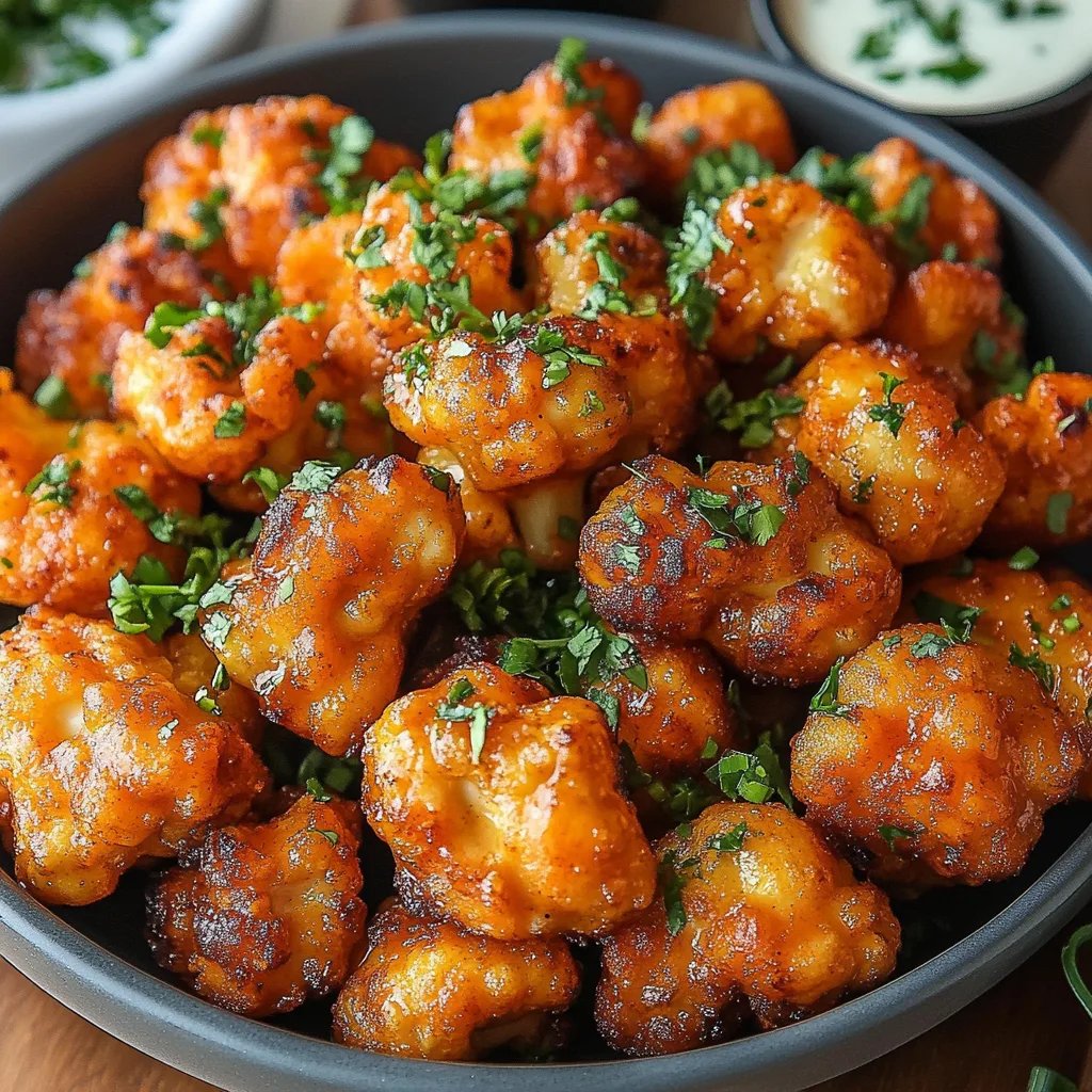 Air Fryer Buffalo Cauliflower: An Incredible Amazing Recipe