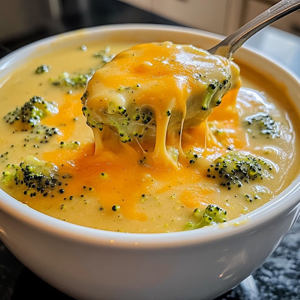 Comfort Broccoli Cheddar Soup​