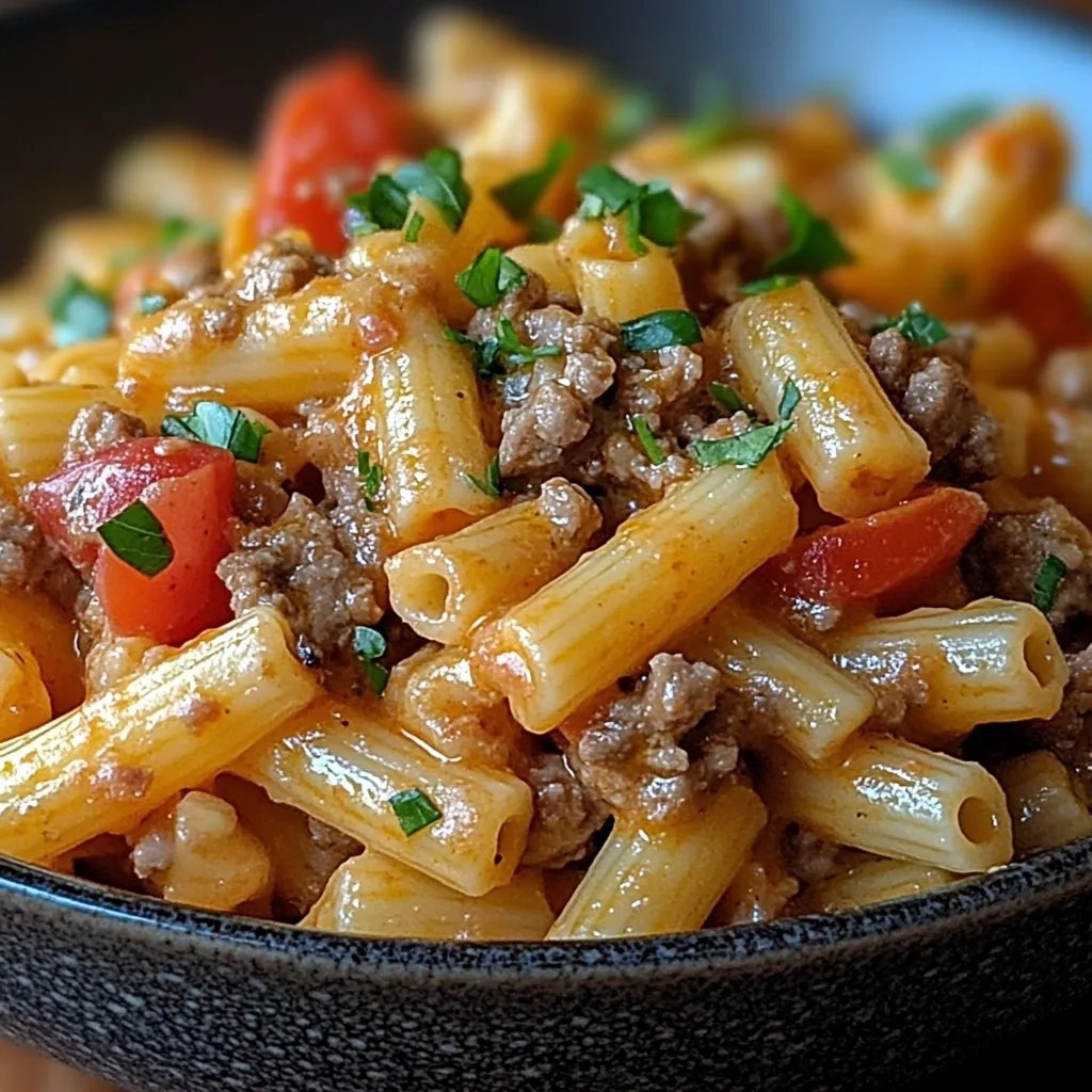 <p>Creamy Rotel Pasta with Ground Beef: An Incredible Ultimate 7-Step Recipe</p>