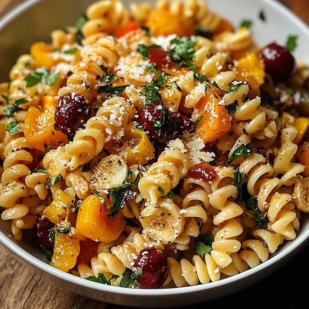 Fall Harvest Pasta Salad
