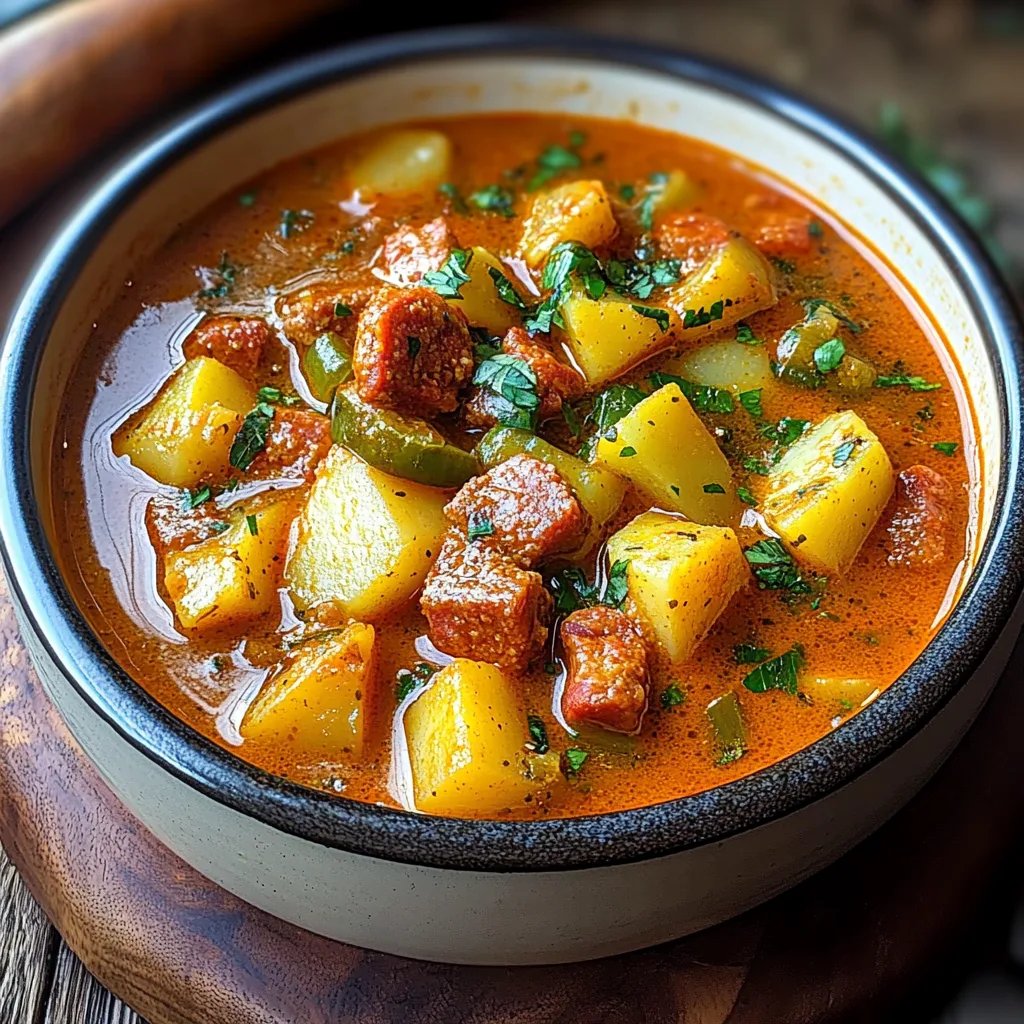 Spanish Potato Soup w/ Chorizo: An Amazing Ultimate Recipe