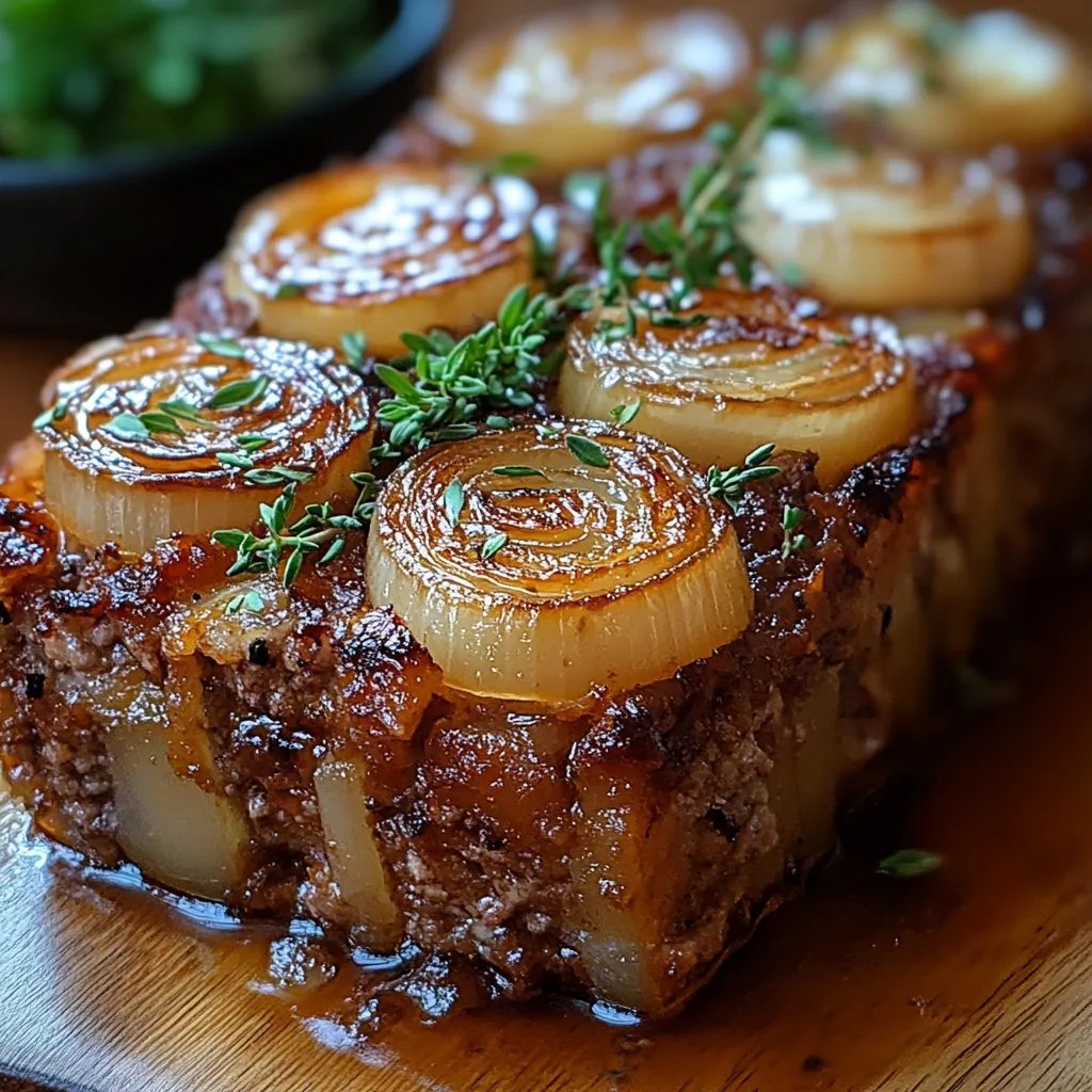 French Onion Meatloaf: An Incredible Secret Recipe