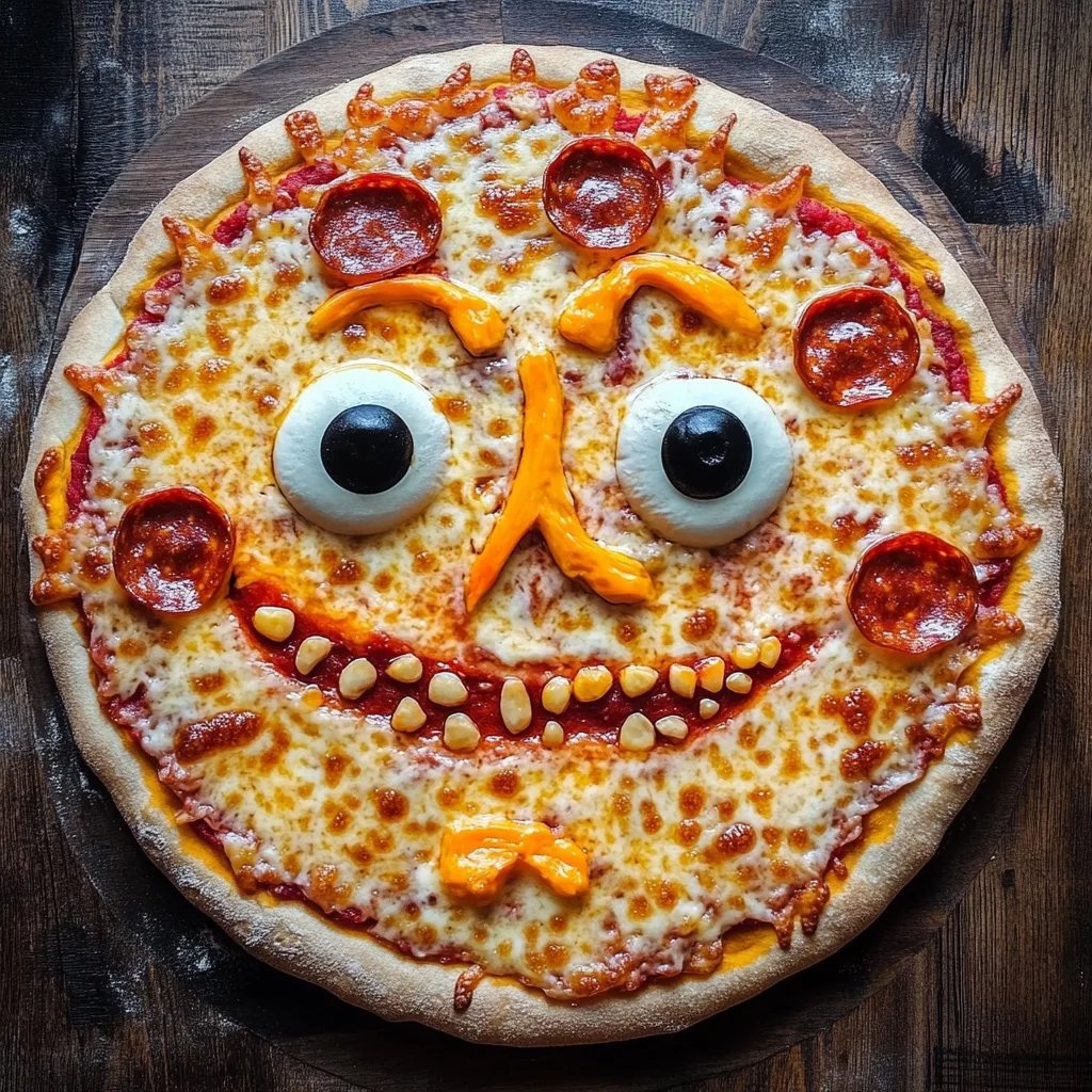 Monster Face Pizza: An Incredible Ultimate Recipe for Kids