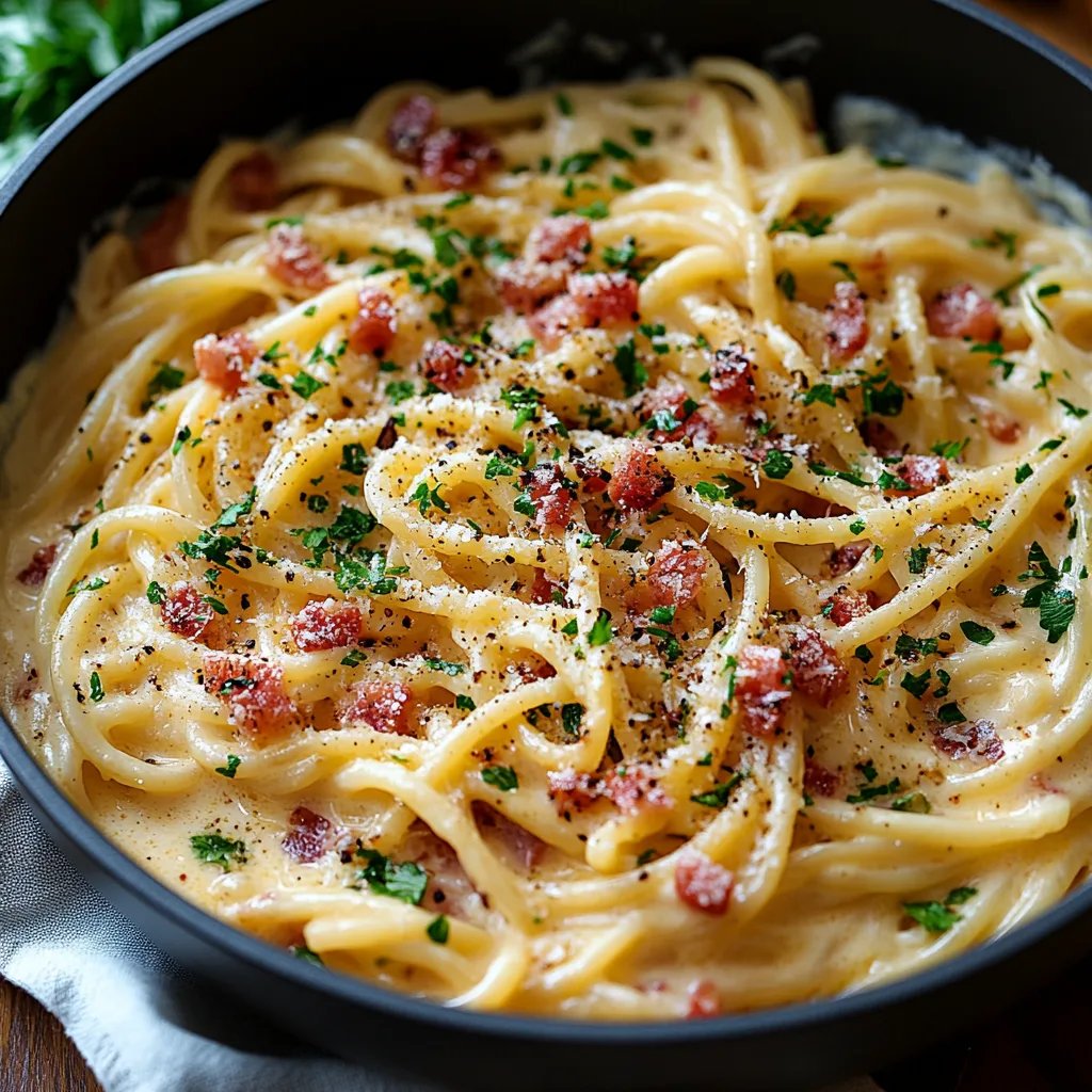Irresistible One-Pot Spaghetti Carbonara: An Incredible 7-Step Recipe