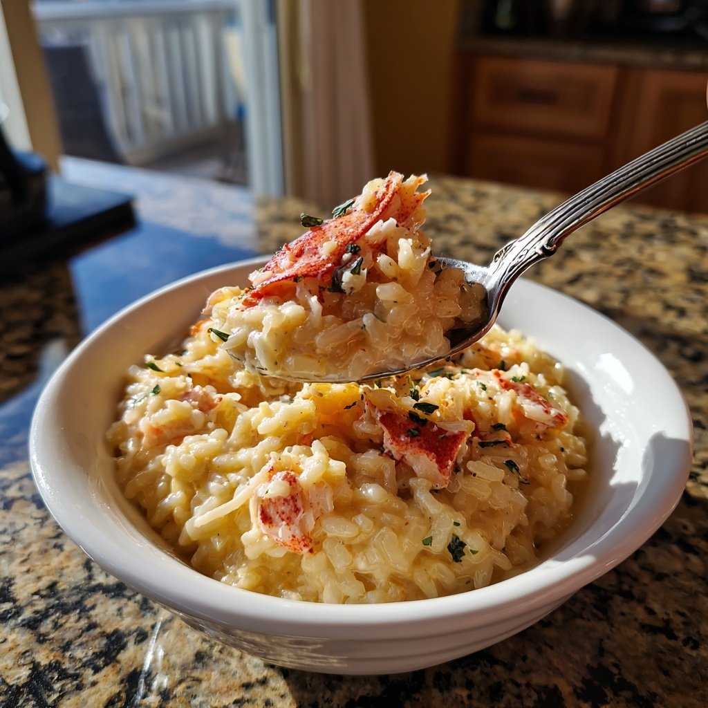 Lobster Risotto Creamy Seafood Elegant