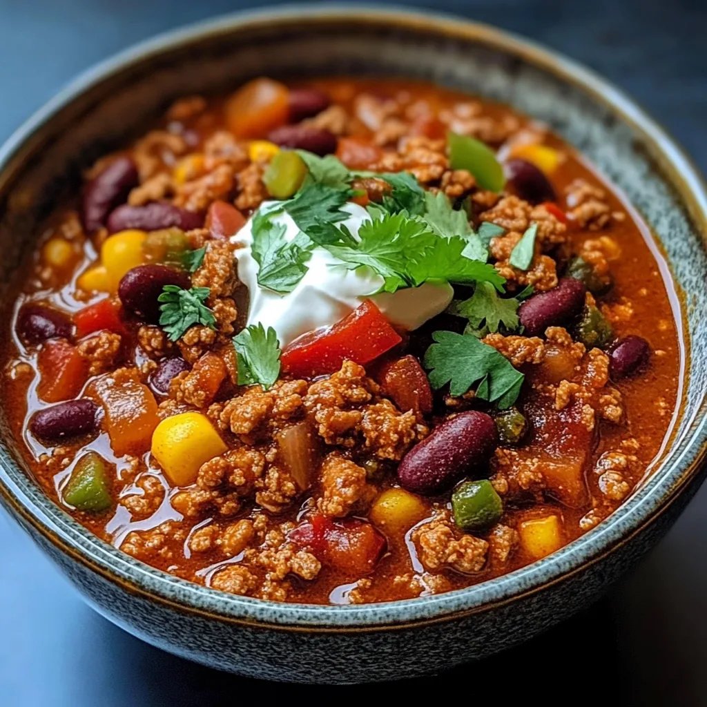 Award Winning Turkey Chili