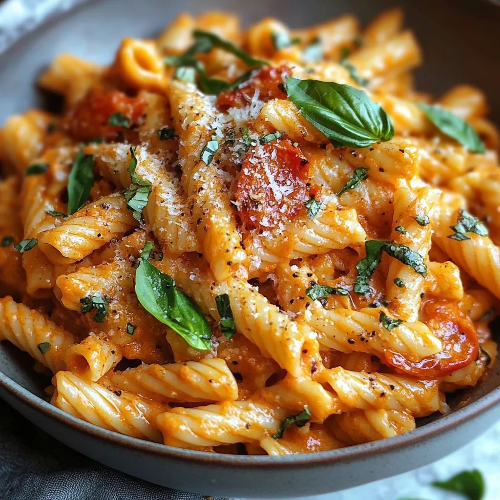 Vegan Tomato Basil Pasta: An Incredible 7-Ingredient Recipe