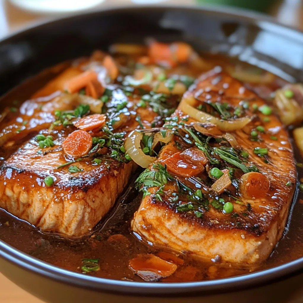 Classic Thai Brown Stew Salmon: An Incredible Ultimate Recipe