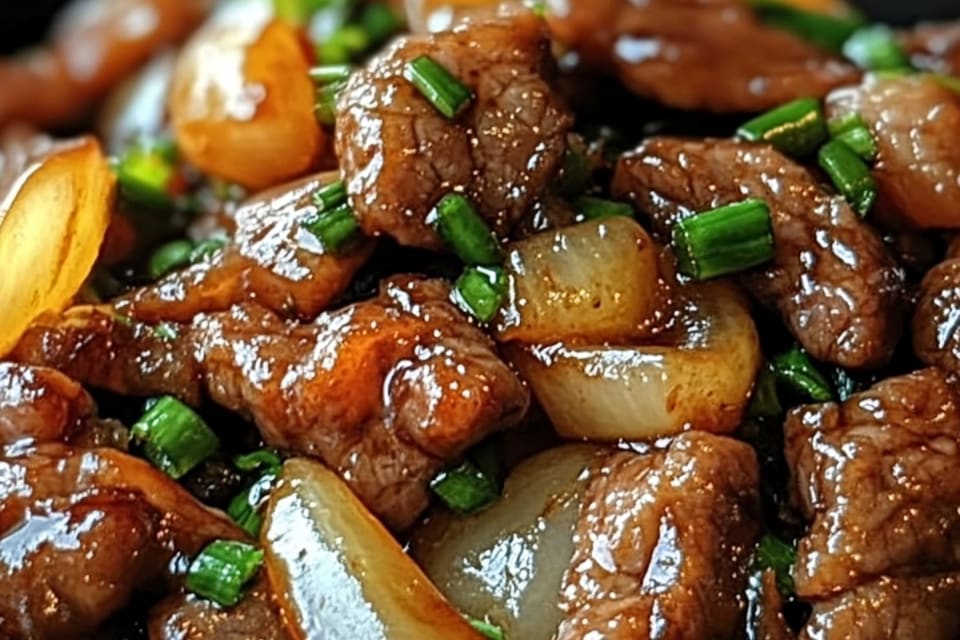 Chinese Beef and Onion Stir-Fry: An Amazing Ultimate Weeknight Meal