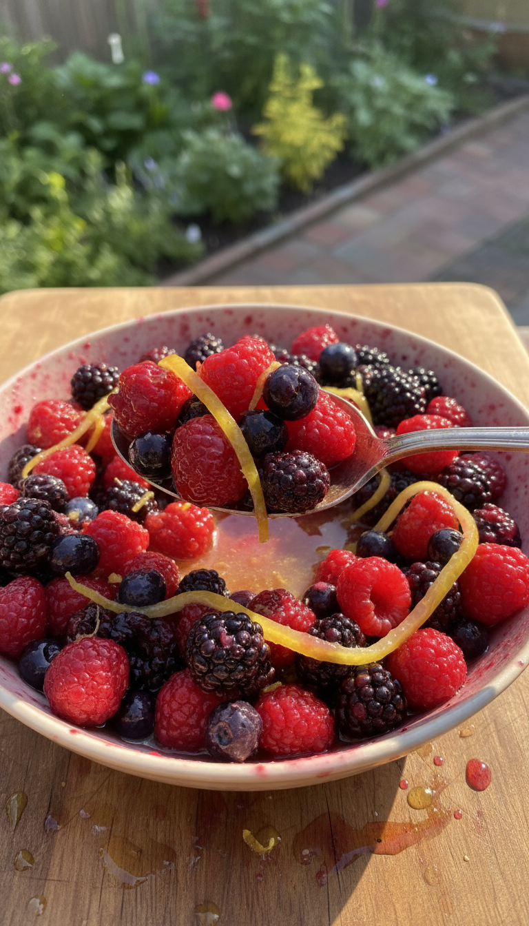 Limoncello Berry Compote