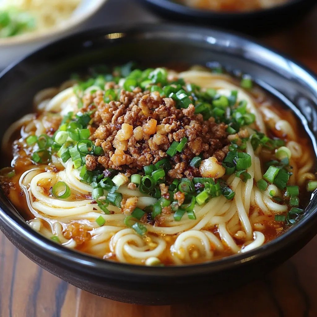 Dan Da Dan Noodles: The Ultimate Amazing Recipe You Need to Try!