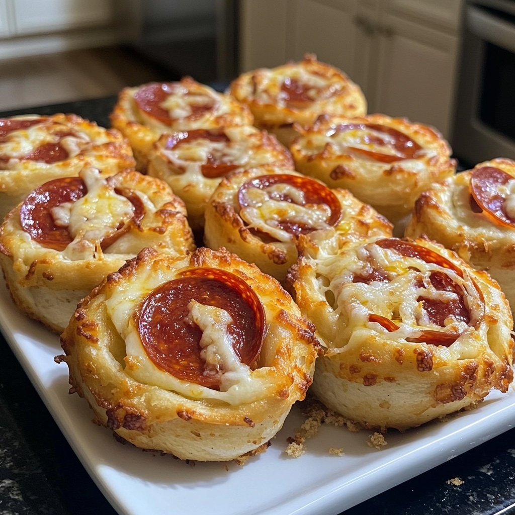 Pepperoni Pizza Rolls