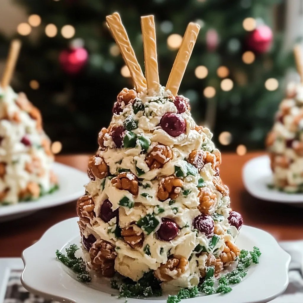 Delicious Christmas Cheese Ball