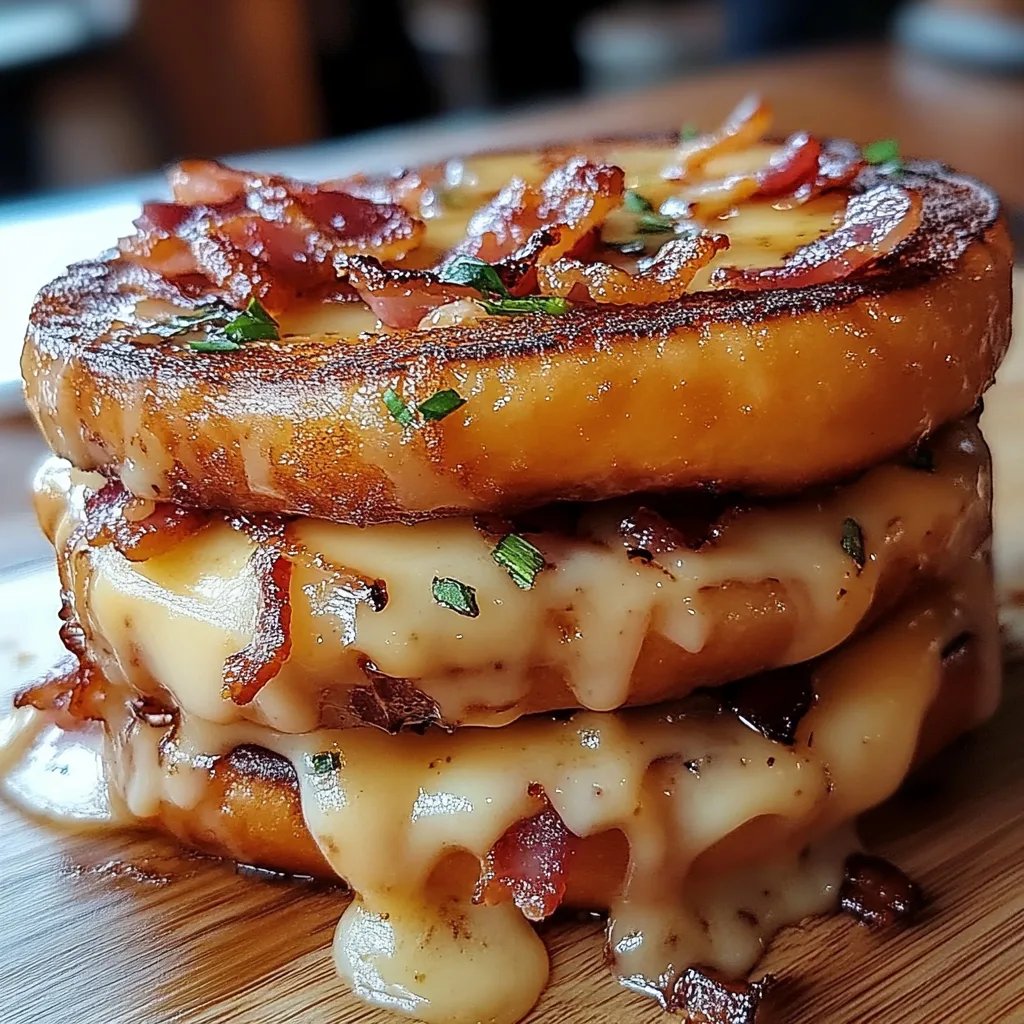Donut Grilled Cheese with Bacon Maple: An Incredible 7-Step Recipe