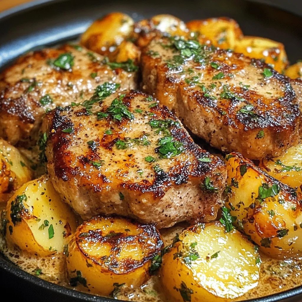 One-Pan Creamy Ranch Pork Chops & Potatoes: An Incredible Ultimate Recipe