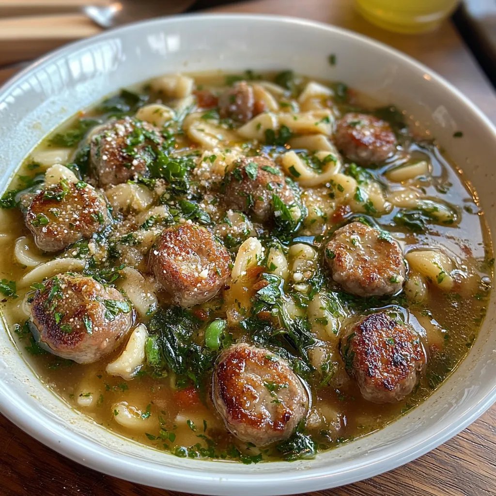Meatball & Courgette Orzo Broth: An Incredible Ultimate Recipe for Every Occasion