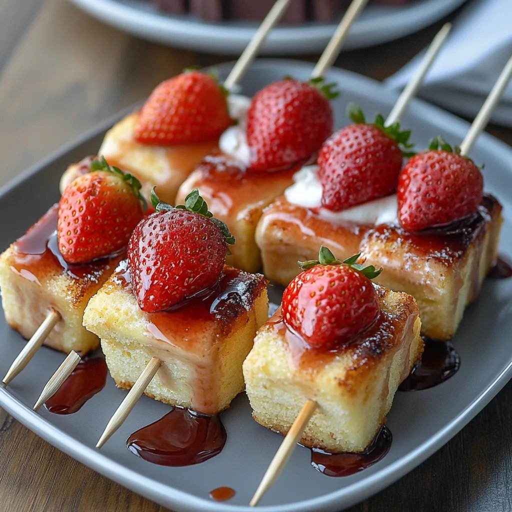 Strawberry Shortcake Kabobs: An Amazing Ultimate Recipe