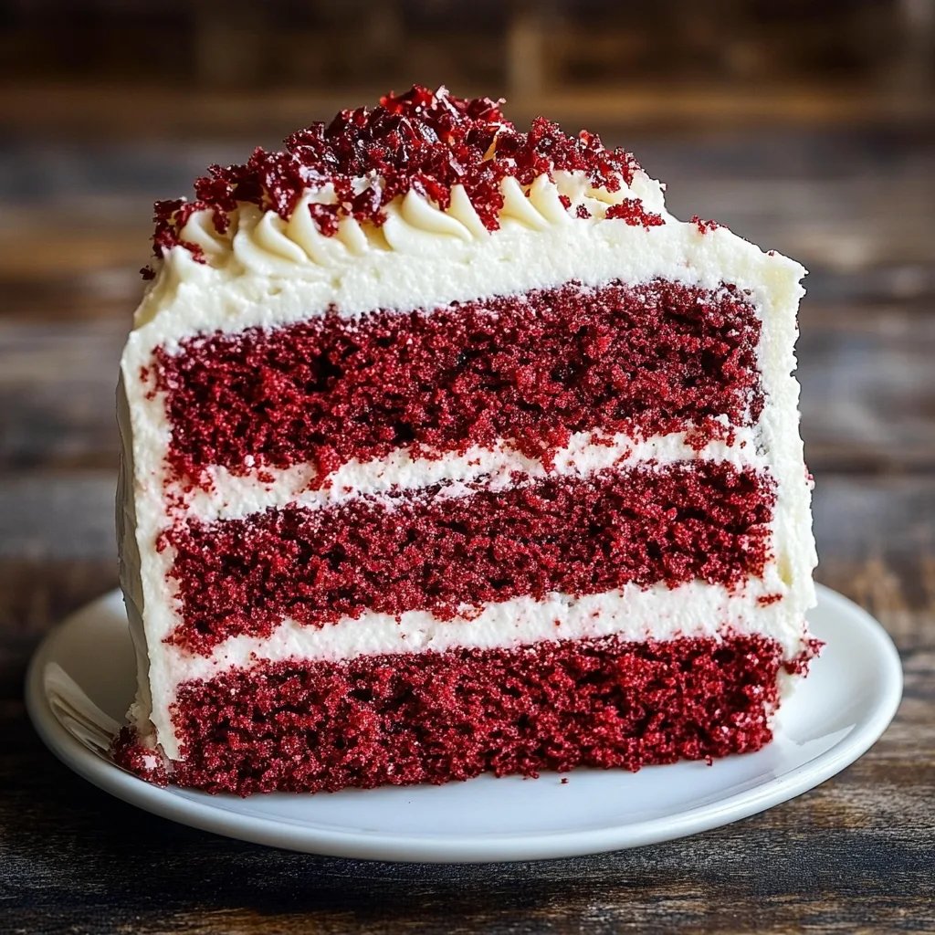 Ultra Moist Red Velvet Cake