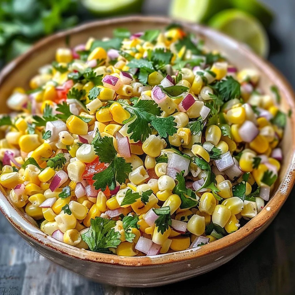 Vibrant Mexican Street Corn Salad