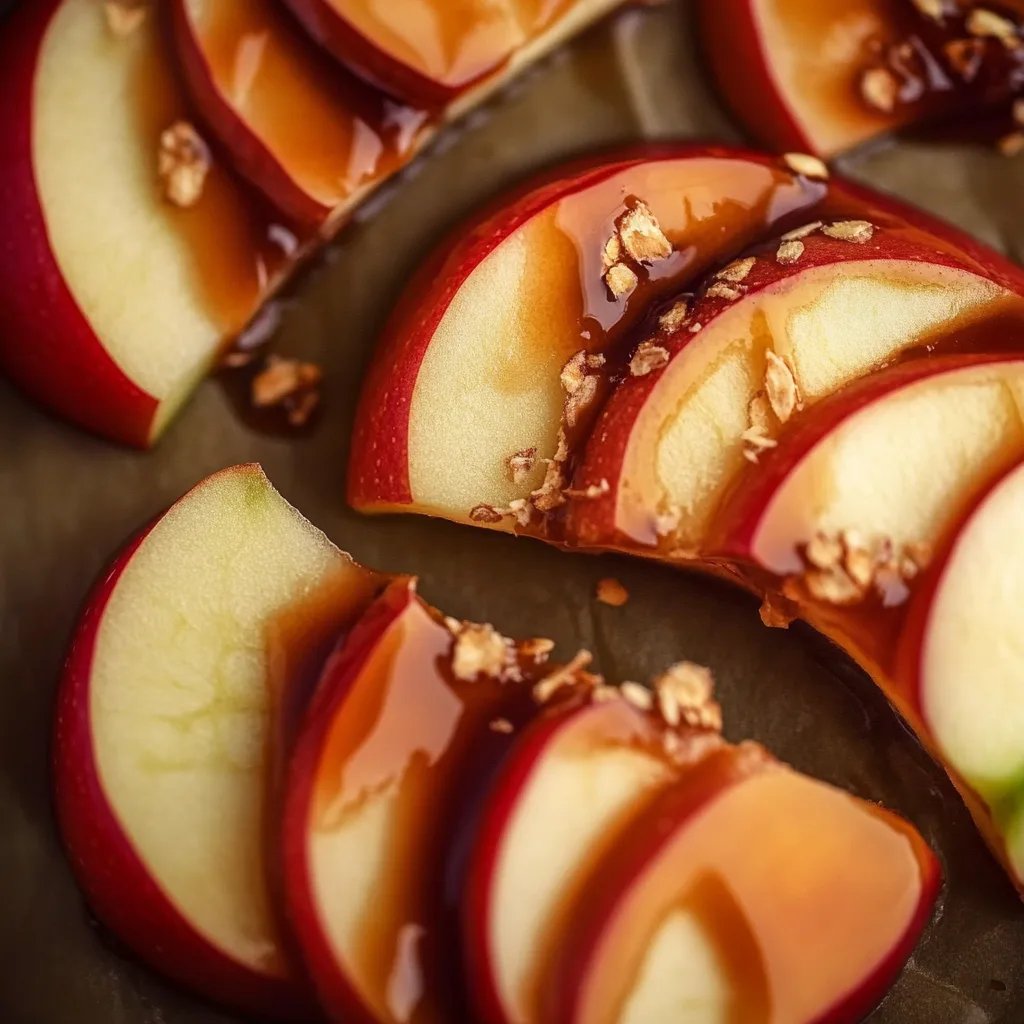 Caramel Apple Slices
