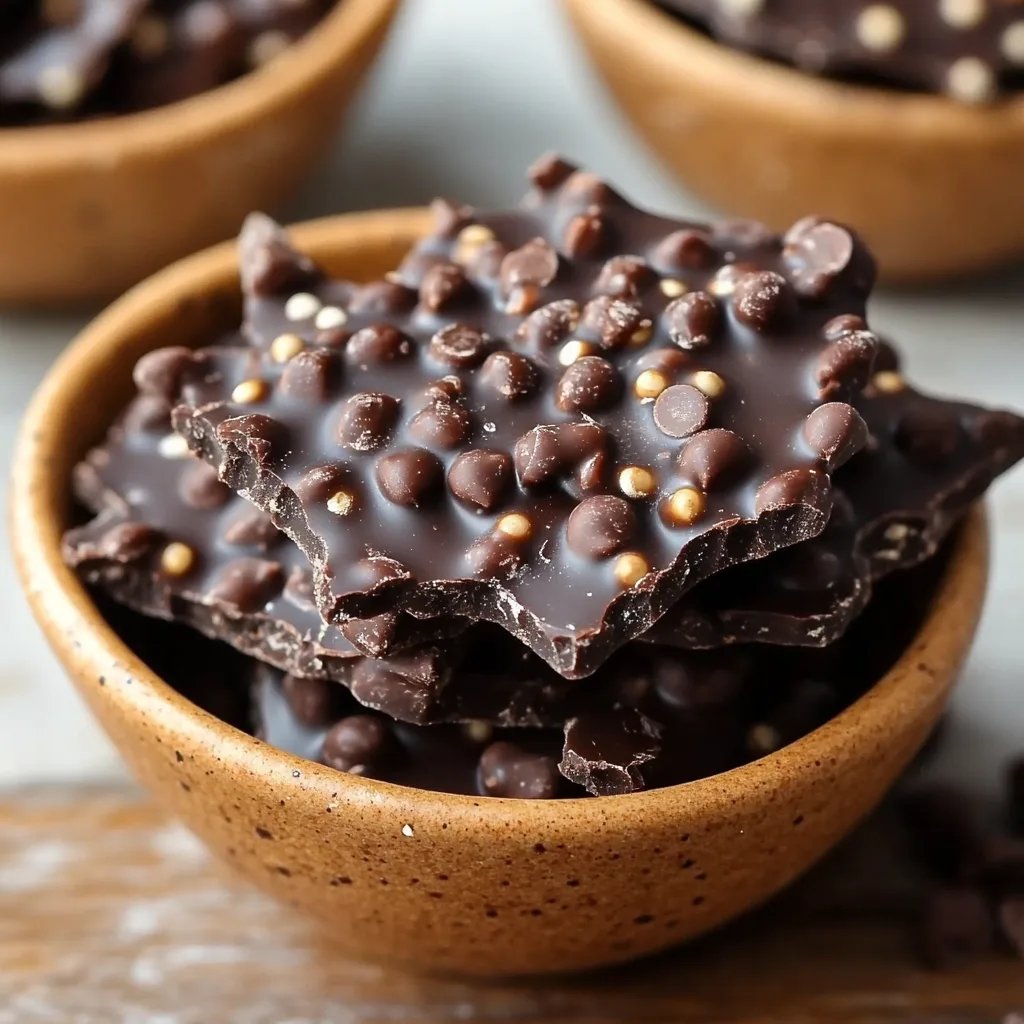 Dark Chocolate Quinoa Crisps: An Incredible Ultimate Recipe