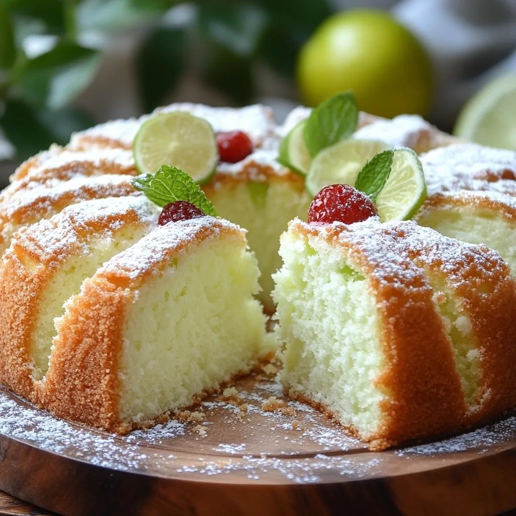 Key Lime Pound Cake: An Amazing Ultimate Recipe