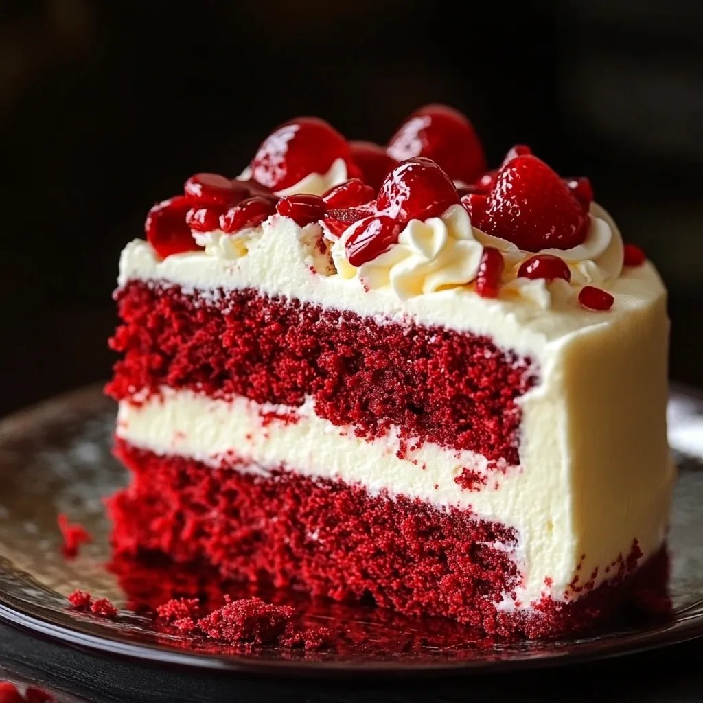 Enchanted Red Velvet Cake