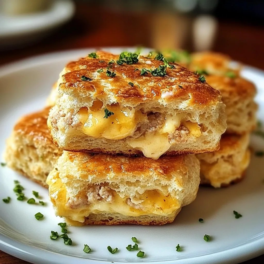 Sausage Cheese Butter Swim Biscuits: An Amazing Ultimate Recipe
