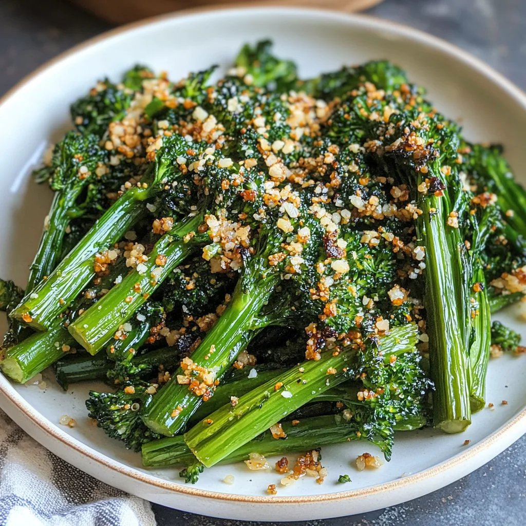 Roasted Broccolini with Parmesan-Pine Nut: An Amazing Ultimate Recipe