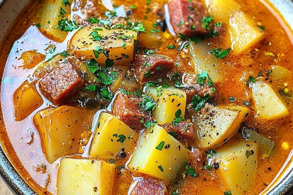 Spanish Potato Soup with Chorizo: An Amazing Ultimate Recipe
