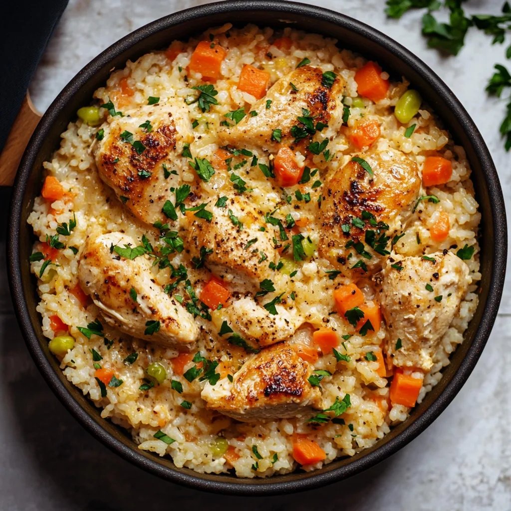 Cozy One-Pot Chicken & Rice (Gluten-Free)