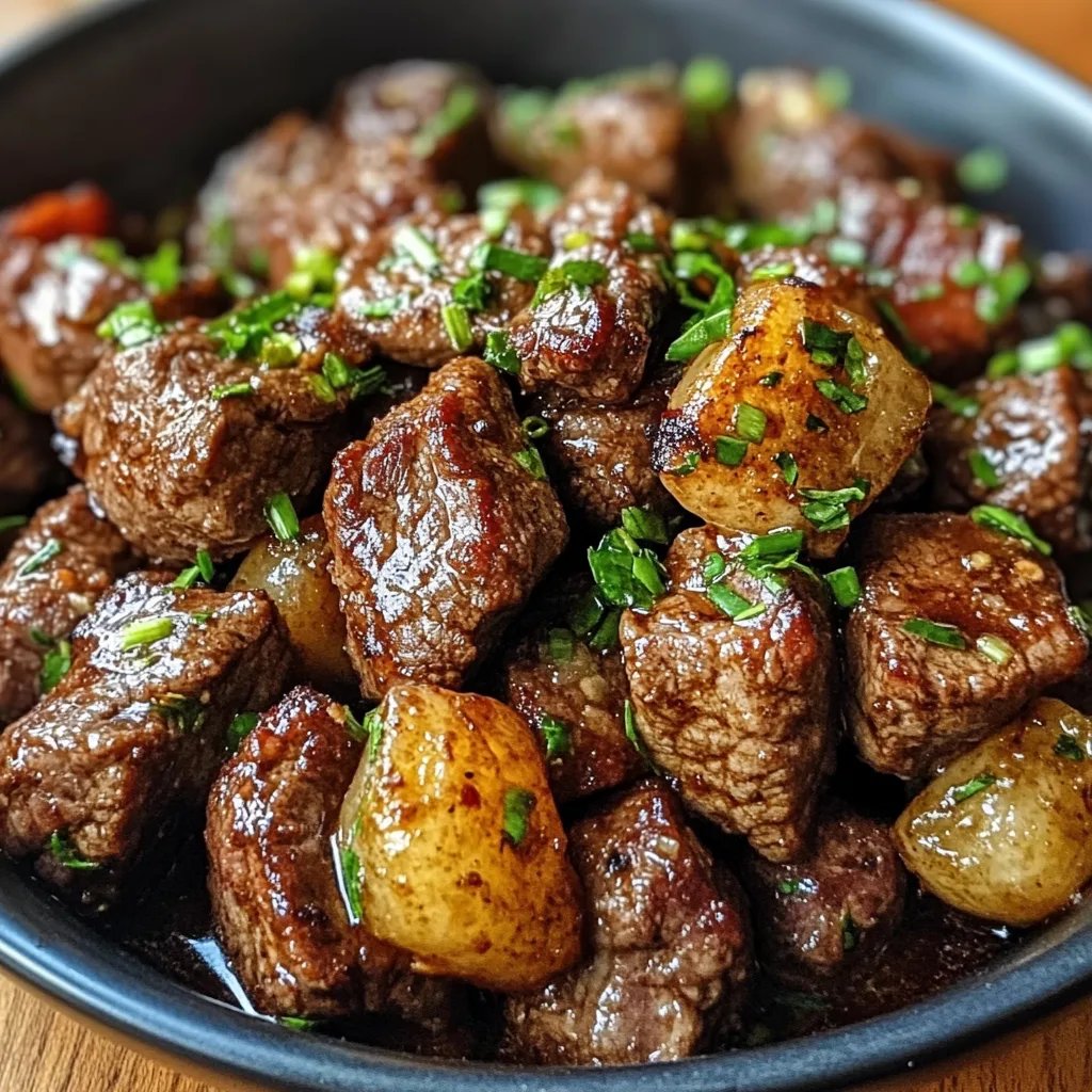High Protein Slow Cooker Garlic Butter Beef Bites: An Amazing Ultimate Recipe