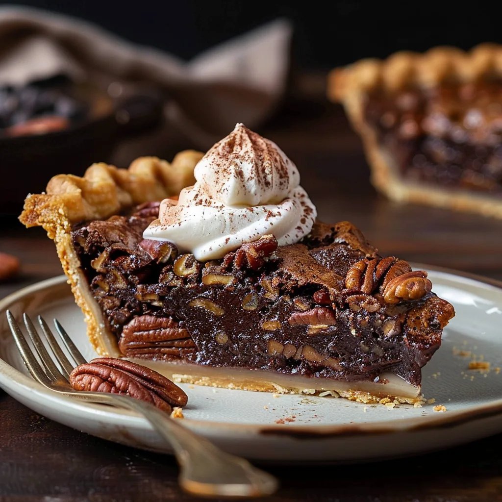 Brownie Pecan Pie