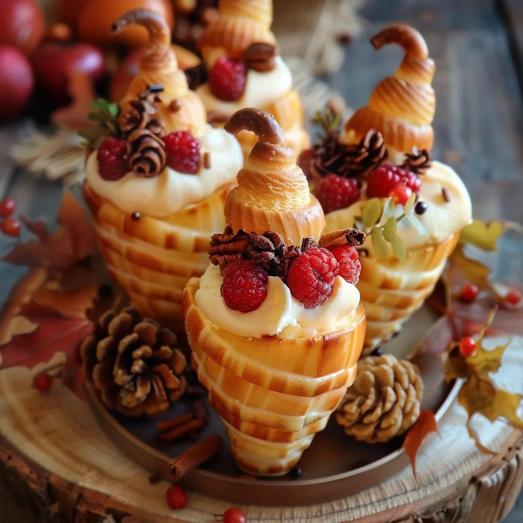 Cute Cornucopia Cups